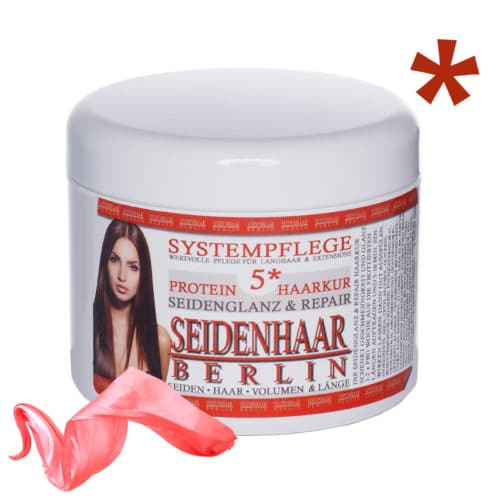 Extension Seidenglanz & Repair Haarkur mit Keratin, Seidenprotein & Mandelöl – ohne Silikone, NEU: 150 ml