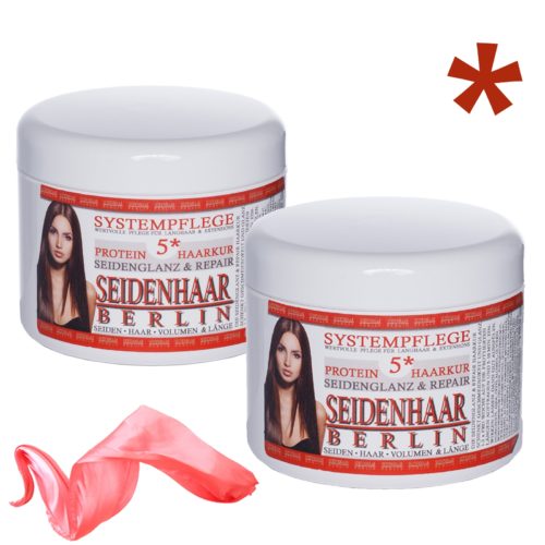 SPARSET: 2 x Seidenglanz & Repair Haarkur, 2 x 150 ml