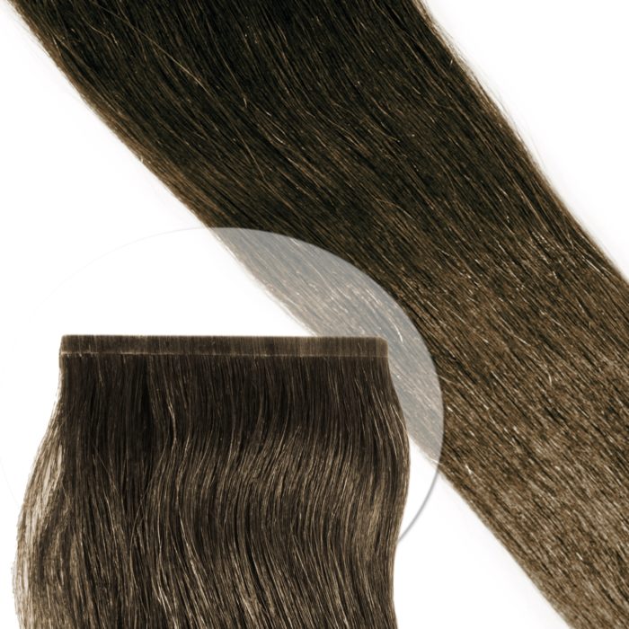 Premium Tape Extensions für Ihre Haarverlängerung - große Farbauswahl - Ombre - Balayage - 30 cm, 45 cm, 50 cm und 60 cm Länge - 100% Echthaar - 10 Stück pro Packung
