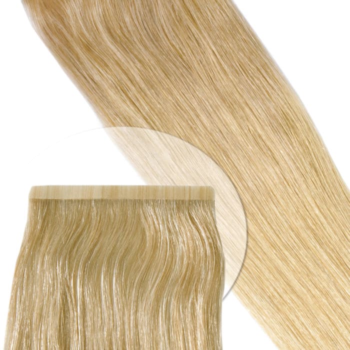 Premium Tape Extensions für Ihre Haarverlängerung - große Farbauswahl - Ombre - Balayage - 30 cm, 45 cm, 50 cm und 60 cm Länge - 100% Echthaar - 10 Stück pro Packung
