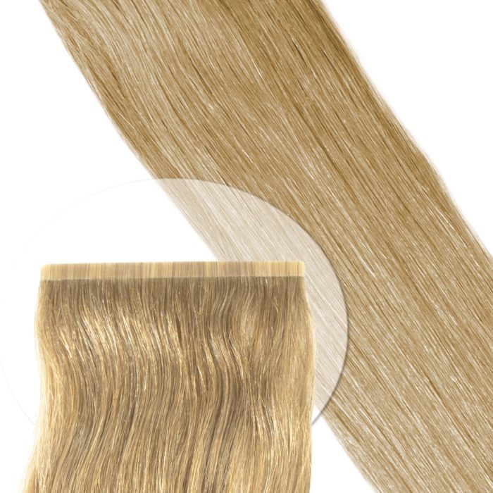 Premium Tape Extensions für Ihre Haarverlängerung - große Farbauswahl - Ombre - Balayage - 30 cm, 45 cm, 50 cm und 60 cm Länge - 100% Echthaar - 10 Stück pro Packung