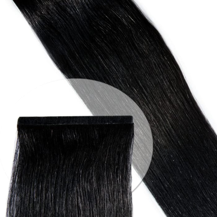 Premium Tape Extensions für Ihre Haarverlängerung - große Farbauswahl - Ombre - Balayage - 30 cm, 45 cm, 50 cm und 60 cm Länge - 100% Echthaar - 10 Stück pro Packung