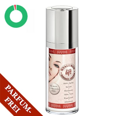 Sensitiv * ohne Parfum * Hyaluron-Lift Intensiv Serum - Anti Aging - 100% vegan - ohne Silikone & Parabene - 30 ml - made in Germany 1