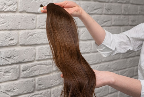 Haarverlängerung bei kurzen Haaren