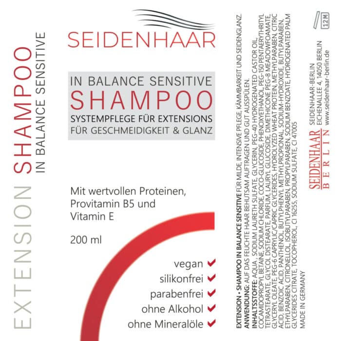 IN BALANCE SENSITIVE SHAMPOO