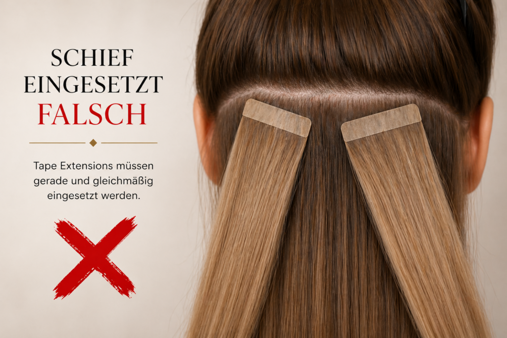 Die häufigsten Fehler bei Tape Extensions – und wie Du diese ganz einfach vermeiden kannst 1